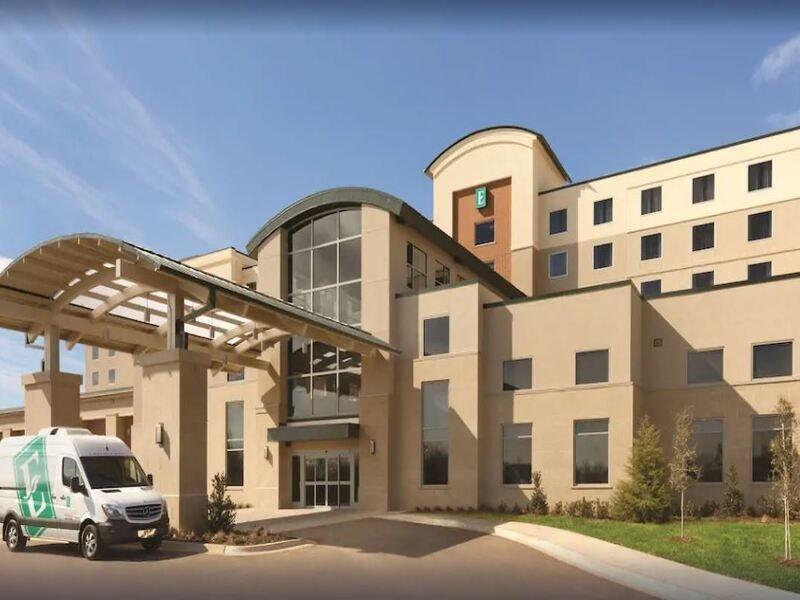 Embassy Suites Oklahoma City Downtown/Medical Center Bagian luar foto